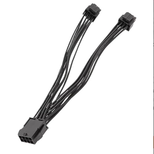 8Pin auf 2X 8Pin PCIe Stromkabel 22 cm, 18AWG GPU Kabel Pcie Kabel, Y Splitter Adapter für Grafikkarten, Hauptplatinenversorgung mit doppelt CPU Anschluss, Servo Verlängerungskabel für Power Supply Pc 8Pin auf 2X 8Pin PCIe Stromkabel 22 cm, 18AWG GPU Kabel Pcie Kabel, Y Splitter Adapter für Grafikkarten, Hauptplatinenversorgung mit doppelt CPU Anschluss, Servo Verlängerungskabel für Power Supply Pc von CJMUQHEHH