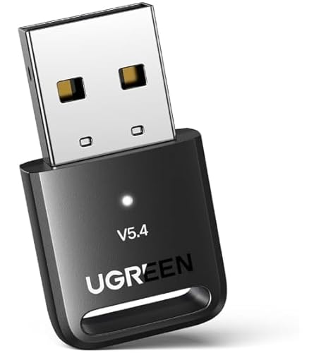 Bluetooth Adapter PC, USB Bluetooth 5.4 Dongle, 100M Langstrecken Bluetooth Dongle, Bluetooth Stick Plug and Play, für Desktop, Headset, Tastatur, Maus, Bluetooth Stereo, Auto, mit Windows 11/10/8.1/7 Bluetooth Adapter PC, USB Bluetooth 5.4 Dongle, 100M Langstrecken Bluetooth Dongle, Bluetooth Stick Plug and Play, für Desktop, Headset, Tastatur, Maus, Bluetooth Stereo, Auto, mit Windows 11/10/8.1/7 von CJMUQHEHH