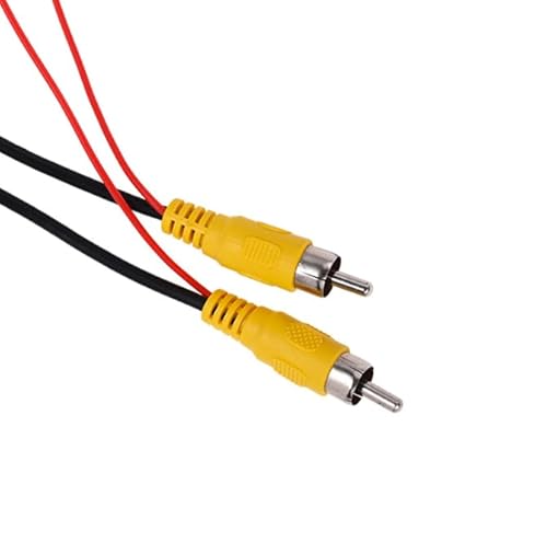 CJMUQHEHH 10M Auto Rückfahrkamera Kabel Verlängerung Cinch Kabel Verlängerung mit Buchse zu Buchse Adapter und 1M DC Verlängerungskabel Wetterfestes RCA Videokabel für Monitor und Kamera CJMUQHEHH 10M Auto Rückfahrkamera Kabel Verlängerung Cinch Kabel Verlängerung mit Buchse zu Buchse Adapter und 1M DC Verlängerungskabel Wetterfestes RCA Videokabel für Monitor und Kamera von CJMUQHEHH