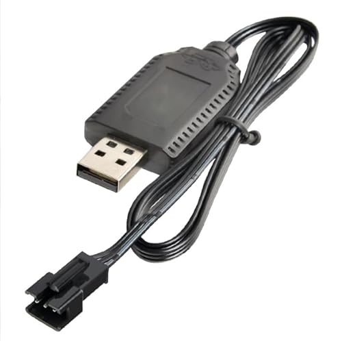 USB RC Ladegerät 7,4V LiPo Ladegerät mit SM 3 PIN Stecker, Kompatibel mit RC Autos, Booten, Drohnen Ferngesteuertes Boot Spielzeugen Überladeschutz, LED-Anzeige effiziente Ladeleistung USB RC Ladegerät 7,4V LiPo Ladegerät mit SM 3 PIN Stecker, Kompatibel mit RC Autos, Booten, Drohnen Ferngesteuertes Boot Spielzeugen Überladeschutz, LED-Anzeige effiziente Ladeleistung von CJMUQHEHH