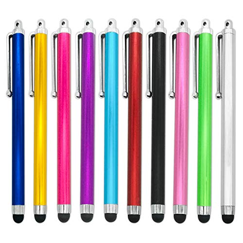 CKANDAY 10er Pack Stylus Pen Set, universeller Touchscreen Kapazitive Stifte Kompatibel mit iPad iPhone 6 6s 7 7s 8 Plus Kindle Samsung Note S5 S6 S7 Edge S8 Plus Tablet Digital von CKANDAY