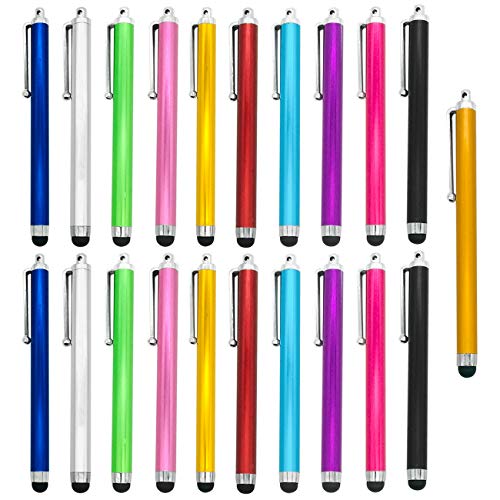 CKANDAY 21 Pack Stylus Pen Set, Universal Touchscreen kapazitives Styli Kompatibel iPad, iPhone 6 6s 7 7s 8 Plus Kindle Samsung Hinweis S5 S6 S7 Rand S8 Plus Tablet Digital - 11 Farbe CKANDAY 21 Pack Stylus Pen Set, Universal Touchscreen kapazitives Styli Kompatibel iPad, iPhone 6 6s 7 7s 8 Plus Kindle Samsung Hinweis S5 S6 S7 Rand S8 Plus Tablet Digital - 11 Farbe von CKANDAY