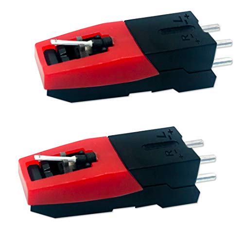 CKANDAY 2er-Pack Universal-Plattenspieler-Kassette, Ersatz-Vinyl-Plattenspieler-Kassette mit Nadelstift für Vintage-LP für Plattenspieler-Phono-Phonographen CKANDAY 2er-Pack Universal-Plattenspieler-Kassette, Ersatz-Vinyl-Plattenspieler-Kassette mit Nadelstift für Vintage-LP für Plattenspieler-Phono-Phonographen von CKANDAY