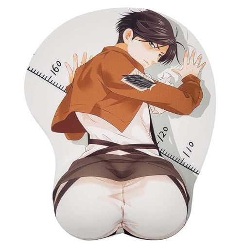 Anime 3D Mauspad mit Handgelenkauflage Gaming Mauspads Rutschfestes Mauspad 3D Mauspads 3D Ergonomisches Mauspad（N2C158L） von CKWJMUBS