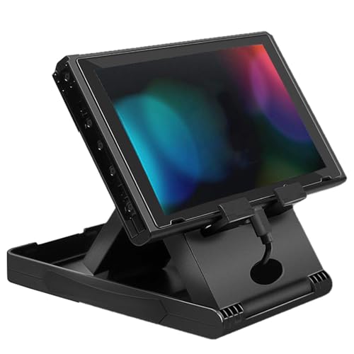 Verstellbarer, faltbarer Ständer, kompatibel mit Nintendo Switch-Konsole, tragbare, kompakte Playstand-Halterung mit 3 Höheneinstellungen Verstellbarer, faltbarer Ständer, kompatibel mit Nintendo Switch-Konsole, tragbare, kompakte Playstand-Halterung mit 3 Höheneinstellungen von Chenkxin