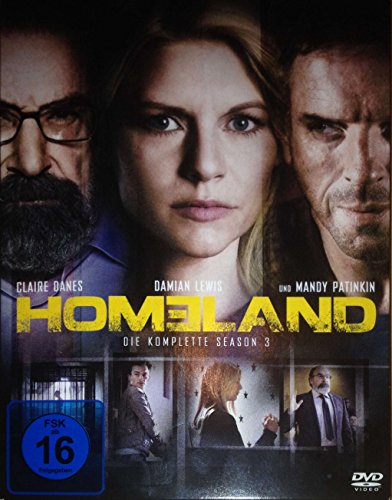 Homeland - Season 3 [4 DVDs] von CLAIRE DANES (CARRIE MATHISON), DAMIAN LEWIS (NICH