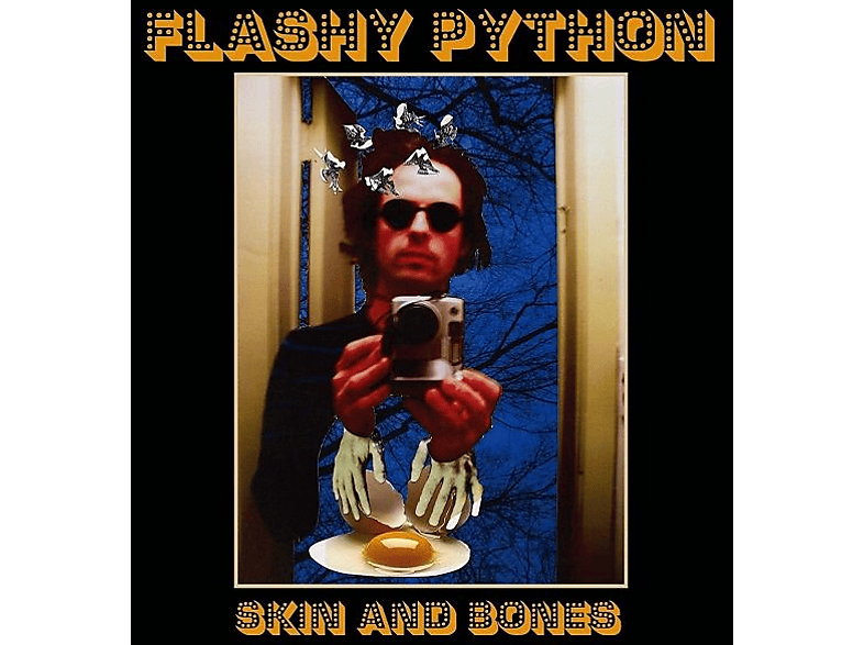 Flashy Python - SKIN AND BONES (Ltd. Rouge Transparent Vinyl) (LP (analog)) von CLAP YOUR