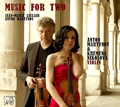 Martynov/Leclair: Sonaten für 2 Violinen / Barocksuite für 2 Violinen (Weltersteinspielung) von CLASSICA