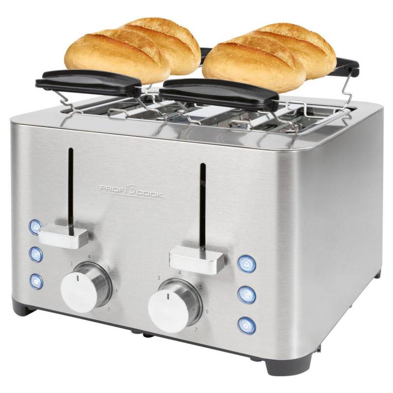 CLATRONIC PC-TA 1252 Toaster 1500 W silber von CLATRONIC