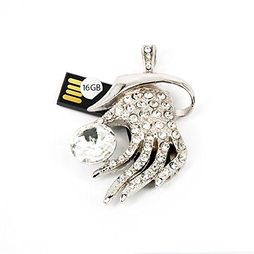 CLE CARDAN LIGHT EUROPE USB Stick Diamant Hand 16GB Strass Silber Schlüsselanhänger CLE CARDAN LIGHT EUROPE USB Stick Diamant Hand 16GB Strass Silber Schlüsselanhänger von CLE CARDAN LIGHT EUROPE