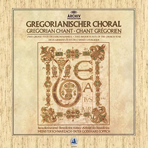 Gregorianischer Choral (180g) [Vinyl LP] von CLEARAUDIO