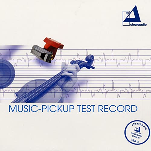 Music - Pickup Test Record (180 G) [Vinyl LP] von CLEARAUDIO