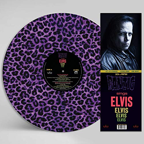 Sings Elvis - Purple Leopard Picture Disc Vinyl [Vinyl LP] von CLEOPATRA RECORDS