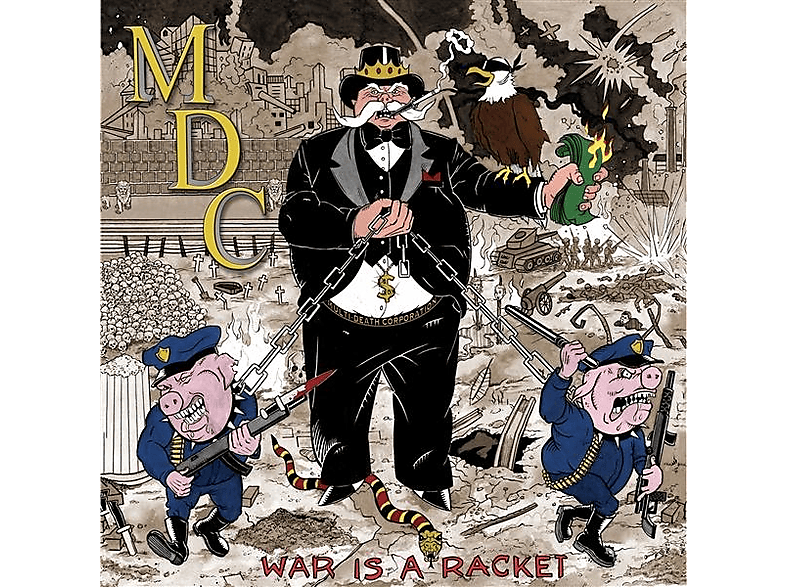 Mdc - War Is A Racket (GOLD/BLACK SPLATTER) (Vinyl) von CLEOPATRA