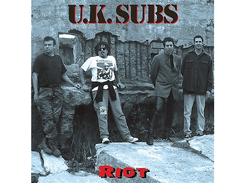 Uk Subs - Riot (LIGHT BLUE MARBLE) (Vinyl) von CLEOPATRA