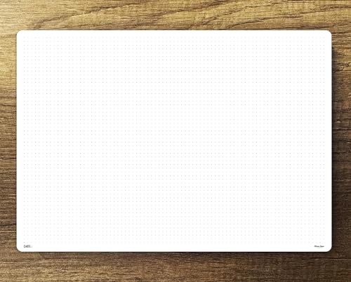 CLEVER SIGNS A3 Notizblock mit Punktraster (29,7 x 42 cm) – XLarge gepunktete Notizblöcke, Premium-Papier mit Rückenstütze aus Karton, ideal für Notizen, Planen, Skizzieren und Journaling von CLEVER SIGNS