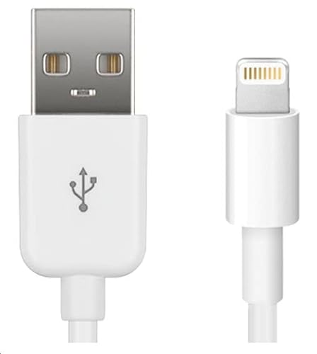 CLICK HELP Kompatibel mit Lighning-USB-Kabel, 1 m, weiß, 8-polig von CLICK HELP
