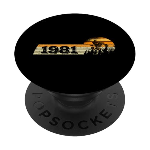 Quad-Biker Jahrgang 1981 Geburtstag 4x4 Quad-Bike Quadfahrer PopSockets Klebender PopGrip Quad-Biker Jahrgang 1981 Geburtstag 4x4 Quad-Bike Quadfahrer PopSockets Klebender PopGrip von CLICK-HERE for more ATVs Quad-Bike Birthday Shirts