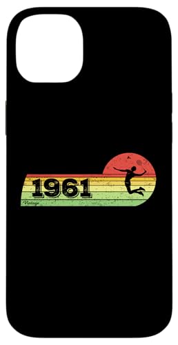 Federball Spieler Jahrgang 1961 Geburtstag game Badminton Hülle für iPhone 14 Plus Federball Spieler Jahrgang 1961 Geburtstag game Badminton Hülle für iPhone 14 Plus von CLICK-HERE for more Badminton-game Birthday Shirts