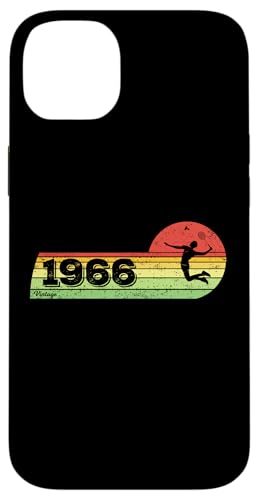 Federball Spieler Jahrgang 1966 Geburtstag game Badminton Hülle für iPhone 14 Plus Federball Spieler Jahrgang 1966 Geburtstag game Badminton Hülle für iPhone 14 Plus von CLICK-HERE for more Badminton-game Birthday Shirts
