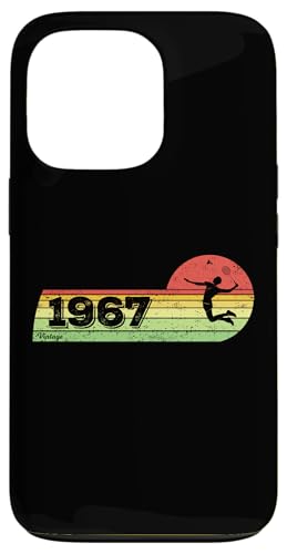 Federball Spieler Jahrgang 1967 Geburtstag game Badminton Hülle für iPhone 13 Pro Federball Spieler Jahrgang 1967 Geburtstag game Badminton Hülle für iPhone 13 Pro von CLICK-HERE for more Badminton-game Birthday Shirts