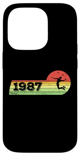 Federball Spieler Jahrgang 1987 Geburtstag game Badminton Hülle für iPhone 14 Pro Federball Spieler Jahrgang 1987 Geburtstag game Badminton Hülle für iPhone 14 Pro von CLICK-HERE for more Badminton-game Birthday Shirts