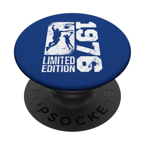 Basketballer Jahrgang 1976 geboren Geburtstag Basketball PopSockets mit austauschbarem PopGrip Basketballer Jahrgang 1976 geboren Geburtstag Basketball PopSockets mit austauschbarem PopGrip von CLICK-HERE for more Basketball Birthday Shirts