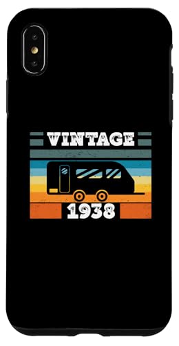 Campingwagen Camping Jahrgang 1938 Geburtstags Wohnwagen Hülle für iPhone XS Max Campingwagen Camping Jahrgang 1938 Geburtstags Wohnwagen Hülle für iPhone XS Max von CLICK-HERE for more Caravan-Trailer Birthday Shirt