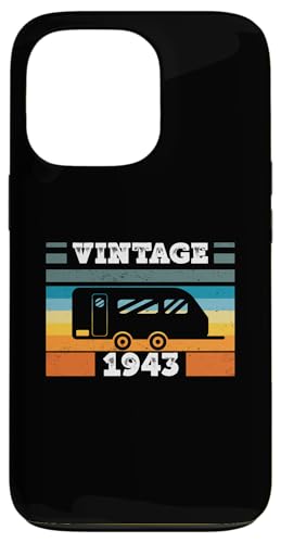 Campingwagen Camping Jahrgang 1943 Geburtstags Wohnwagen Hülle für iPhone 13 Pro Campingwagen Camping Jahrgang 1943 Geburtstags Wohnwagen Hülle für iPhone 13 Pro von CLICK-HERE for more Caravan-Trailer Birthday Shirt