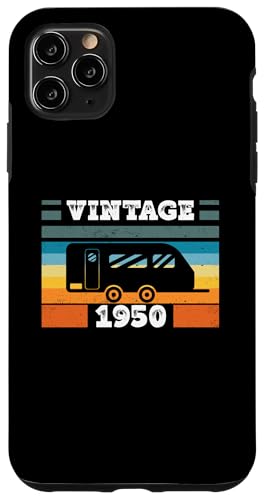 Campingwagen Camping Jahrgang 1950 Geburtstags Wohnwagen Hülle für iPhone 11 Pro Max Campingwagen Camping Jahrgang 1950 Geburtstags Wohnwagen Hülle für iPhone 11 Pro Max von CLICK-HERE for more Caravan-Trailer Birthday Shirt