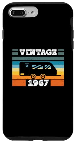 Campingwagen Camping Jahrgang 1967 Geburtstags Wohnwagen Hülle für iPhone 7 Plus/8 Plus Campingwagen Camping Jahrgang 1967 Geburtstags Wohnwagen Hülle für iPhone 7 Plus/8 Plus von CLICK-HERE for more Caravan-Trailer Birthday Shirt