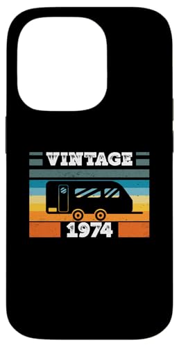 Campingwagen Camping Jahrgang 1974 Geburtstags Wohnwagen Hülle für iPhone 14 Pro Campingwagen Camping Jahrgang 1974 Geburtstags Wohnwagen Hülle für iPhone 14 Pro von CLICK-HERE for more Caravan-Trailer Birthday Shirt