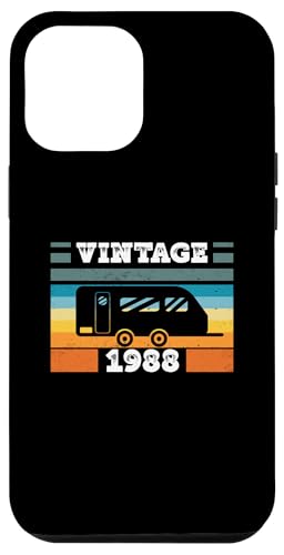 Campingwagen Camping Jahrgang 1988 Geburtstags Wohnwagen Hülle für iPhone 12 Pro Max Campingwagen Camping Jahrgang 1988 Geburtstags Wohnwagen Hülle für iPhone 12 Pro Max von CLICK-HERE for more Caravan-Trailer Birthday Shirt