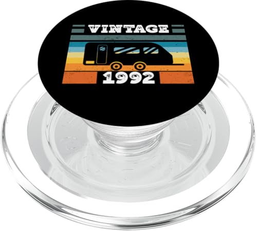 Campingwagen Camping Jahrgang 1992 Geburtstags Wohnwagen PopSockets PopGrip für MagSafe Campingwagen Camping Jahrgang 1992 Geburtstags Wohnwagen PopSockets PopGrip für MagSafe von CLICK-HERE for more Caravan-Trailer Birthday Shirt