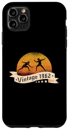 Fechter Jahrgang 1962 Geburtstag Fechtsport Fechten Hülle für iPhone 11 Pro Max Fechter Jahrgang 1962 Geburtstag Fechtsport Fechten Hülle für iPhone 11 Pro Max von CLICK-HERE for more Fencing Birthday Shirts