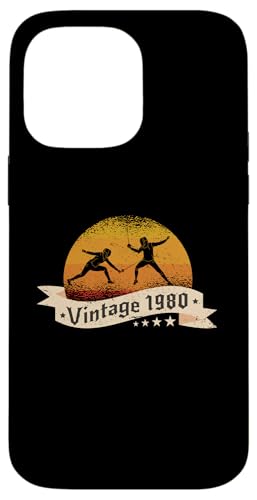 Fechter Jahrgang 1980 Geburtstag Fechtsport Fechten Hülle für iPhone 14 Pro Max Fechter Jahrgang 1980 Geburtstag Fechtsport Fechten Hülle für iPhone 14 Pro Max von CLICK-HERE for more Fencing Birthday Shirts