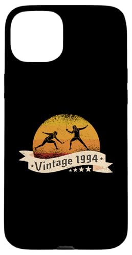 Fechter Jahrgang 1994 Geburtstag Fechtsport Fechten Hülle für iPhone 15 Plus Fechter Jahrgang 1994 Geburtstag Fechtsport Fechten Hülle für iPhone 15 Plus von CLICK-HERE for more Fencing Birthday Shirts