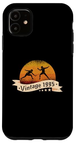 Fechter Jahrgang 1995 Geburtstag Fechtsport Fechten Hülle für iPhone 11 Fechter Jahrgang 1995 Geburtstag Fechtsport Fechten Hülle für iPhone 11 von CLICK-HERE for more Fencing Birthday Shirts