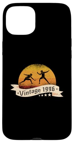 Fechter Jahrgang 1996 Geburtstag Fechtsport Fechten Hülle für iPhone 15 Plus Fechter Jahrgang 1996 Geburtstag Fechtsport Fechten Hülle für iPhone 15 Plus von CLICK-HERE for more Fencing Birthday Shirts