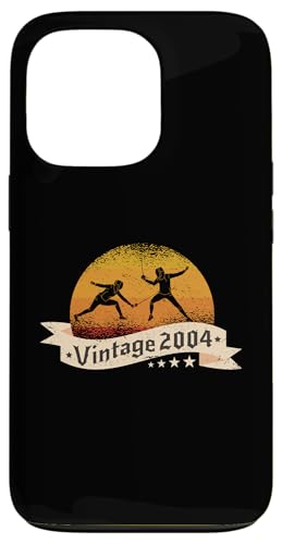 Fechter Jahrgang 2004 Geburtstag Fechtsport Fechten Hülle für iPhone 13 Pro Fechter Jahrgang 2004 Geburtstag Fechtsport Fechten Hülle für iPhone 13 Pro von CLICK-HERE for more Fencing Birthday Shirts