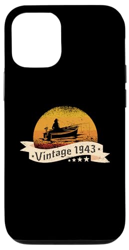 Angler Jahrgang 1943 Geburtstag Angelboot Angelrute Angeln Hülle für iPhone 12/12 Pro Angler Jahrgang 1943 Geburtstag Angelboot Angelrute Angeln Hülle für iPhone 12/12 Pro von CLICK-HERE for more Fishing Birthday Shirts