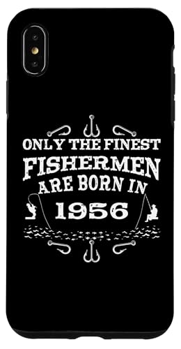 Angler Jahrgang 1956 Geburtstag geboren Angelzubehör Angeln Hülle für iPhone XS Max Angler Jahrgang 1956 Geburtstag geboren Angelzubehör Angeln Hülle für iPhone XS Max von CLICK-HERE for more Fishing Birthday Shirts
