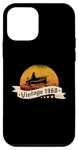 Angler Jahrgang 1960 Geburtstag Angelboot Angelrute Angeln Hülle für iPhone 12 mini Angler Jahrgang 1960 Geburtstag Angelboot Angelrute Angeln Hülle für iPhone 12 mini von CLICK-HERE for more Fishing Birthday Shirts