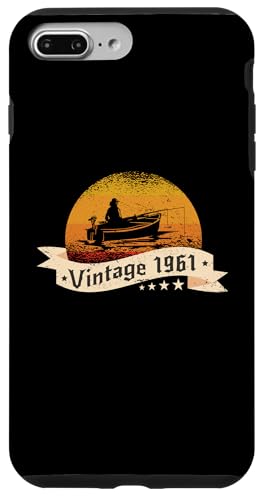 Angler Jahrgang 1961 Geburtstag Angelboot Angelrute Angeln Hülle für iPhone 7 Plus/8 Plus Angler Jahrgang 1961 Geburtstag Angelboot Angelrute Angeln Hülle für iPhone 7 Plus/8 Plus von CLICK-HERE for more Fishing Birthday Shirts