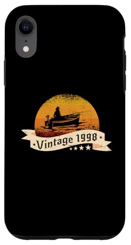 Angler Jahrgang 1998 Geburtstag Angelboot Angelrute Angeln Hülle für iPhone XR Angler Jahrgang 1998 Geburtstag Angelboot Angelrute Angeln Hülle für iPhone XR von CLICK-HERE for more Fishing Birthday Shirts
