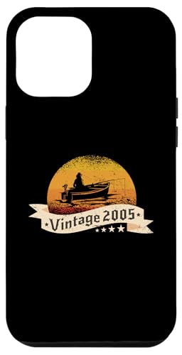 Angler Jahrgang 2005 Geburtstag Angelboot Angelrute Angeln Hülle für iPhone 12 Pro Max Angler Jahrgang 2005 Geburtstag Angelboot Angelrute Angeln Hülle für iPhone 12 Pro Max von CLICK-HERE for more Fishing Birthday Shirts