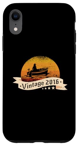 Angler Jahrgang 2016 Geburtstag Angelboot Angelrute Angeln Hülle für iPhone XR Angler Jahrgang 2016 Geburtstag Angelboot Angelrute Angeln Hülle für iPhone XR von CLICK-HERE for more Fishing Birthday Shirts