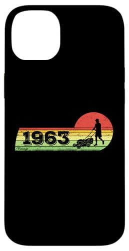 Garten Jahrgang 1963 Geburtstag Hausmeister Gärtner Hülle für iPhone 14 Plus von CLICK-HERE for more Gardener gift Birthday Shirts