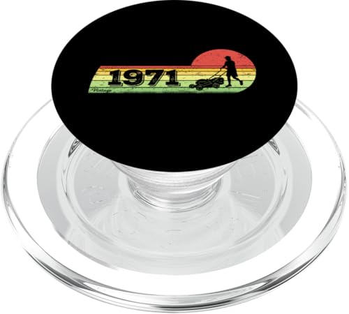Garten Jahrgang 1971 Geburtstag Hausmeister Gärtner PopSockets PopGrip für MagSafe Garten Jahrgang 1971 Geburtstag Hausmeister Gärtner PopSockets PopGrip für MagSafe von CLICK-HERE for more Gardener gift Birthday Shirts