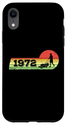 Garten Jahrgang 1972 Geburtstag Hausmeister Gärtner Hülle für iPhone XR Garten Jahrgang 1972 Geburtstag Hausmeister Gärtner Hülle für iPhone XR von CLICK-HERE for more Gardener gift Birthday Shirts